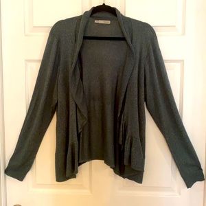 Maurices Cardigan with Ruffled Hem Plus Size 2X